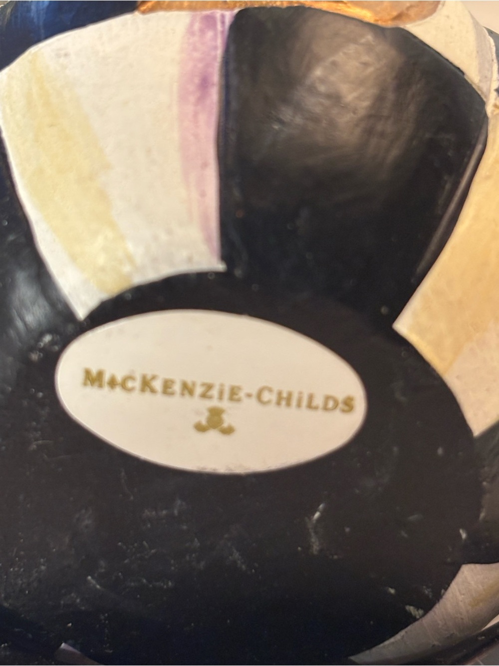 MacKenzie-Childs beware decor pumpkins - Picture 7 of 8